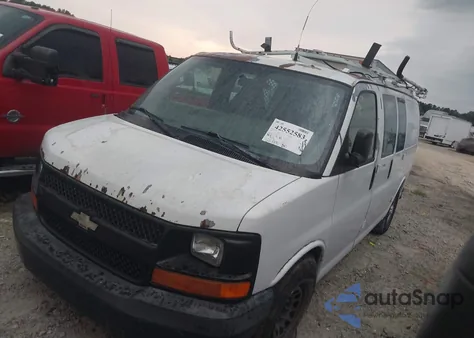 2007 Chevrolet Express Work Van z USA, uszkodzony, nr VIN 1GCFH15T671163512